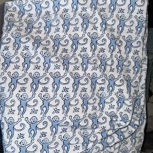 Pottery Barn Kids x Roller Rabbit crib sheet